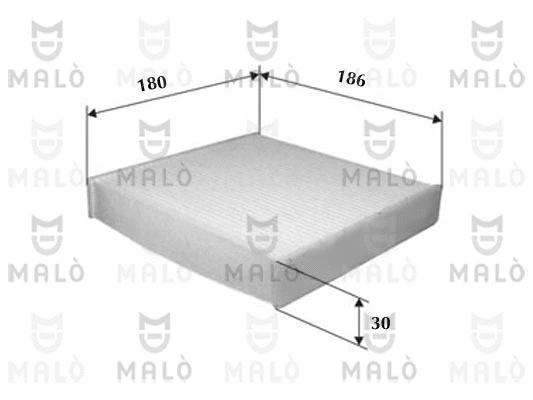 Filter, cabin air (1531441)
