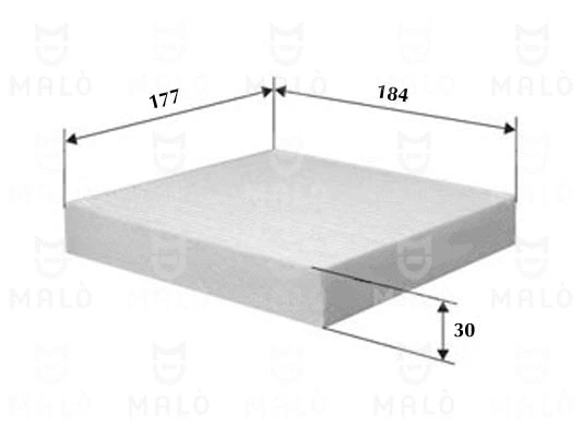 Filter, cabin air (1531041)