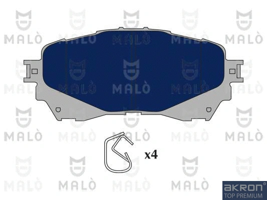 Brake Pad Set, disc brake (1051164)