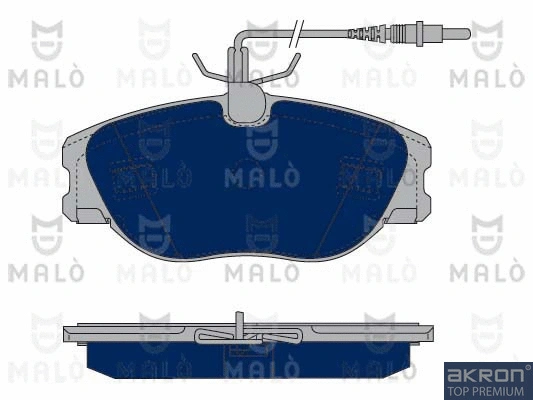 Brake Pad Set, disc brake (1050065)