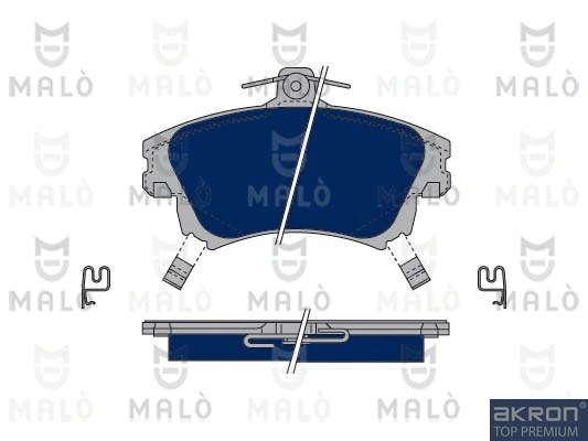 Brake Pad Set, disc brake (1050333)