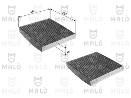 Filter, cabin air (1532182)