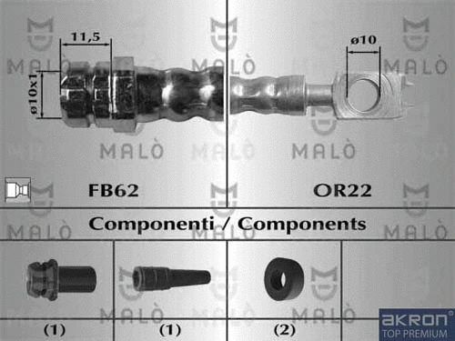 Brake Hose (81011)