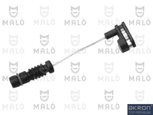 Warning Contact, brake pad wear (124063)