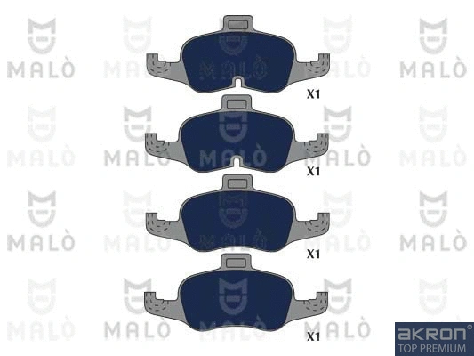Brake Pad Set, disc brake (1051194)