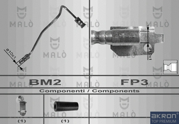 Brake Hose (8602)