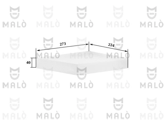 Filter, cabin air (1532481)
