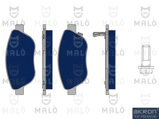 Brake Pad Set, disc brake (1050031)