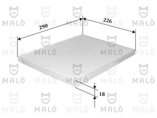 Filter, cabin air (1530021)