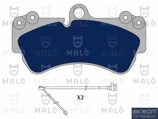 Brake Pad Set, disc brake (1050780)