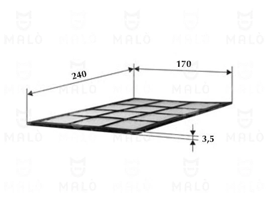 Filter, cabin air (1530241)