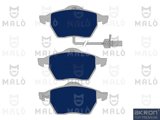 Brake Pad Set, disc brake (1051133)