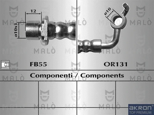 Brake Hose (80142)