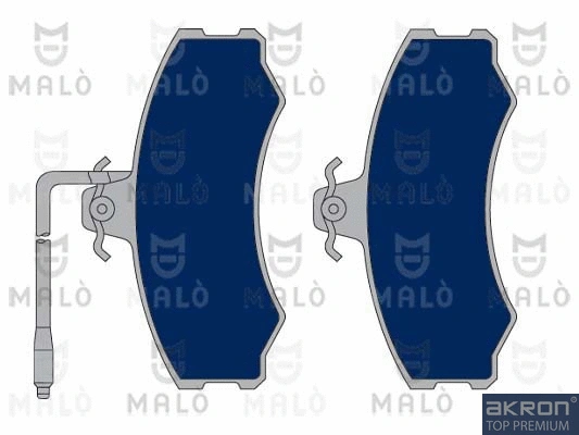 Brake Pad Set, disc brake (1050336)