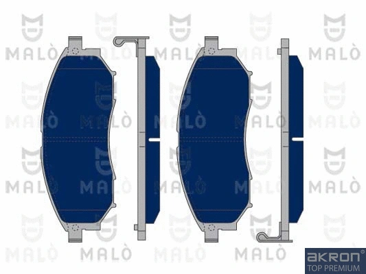 Brake Pad Set, disc brake (1050111)
