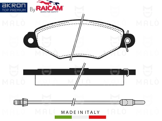 Brake Pad Set, disc brake (28480101)