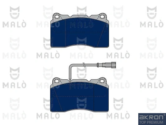 Brake Pad Set, disc brake (1050106)