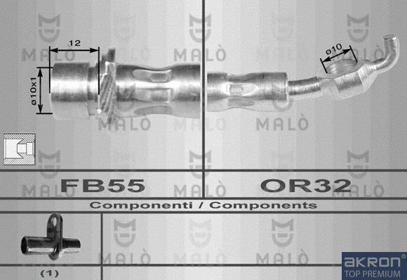 Brake Hose (8961)