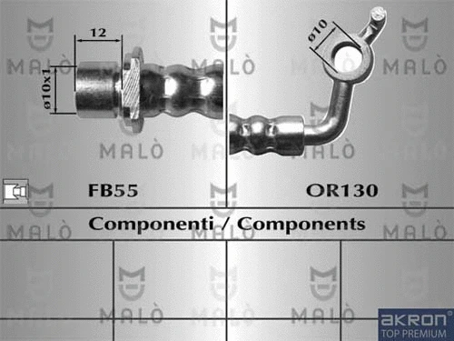 Brake Hose (80141)