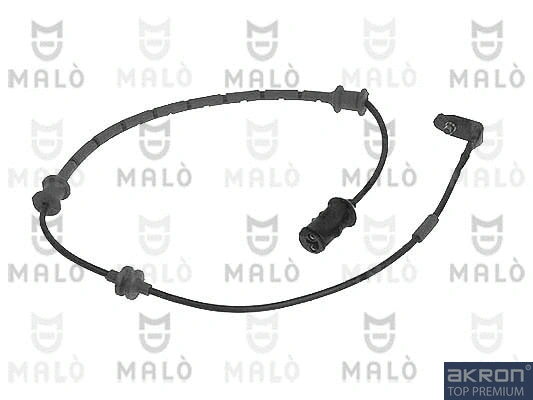 Warning Contact, brake pad wear (124080)