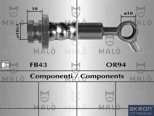 Brake Hose (80072)
