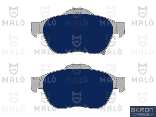 Brake Pad Set, disc brake (1050748)