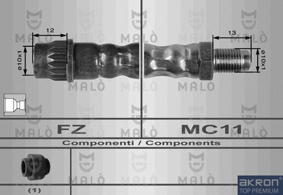 Brake Hose (8639)