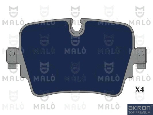 Brake Pad Set, disc brake (1051304)