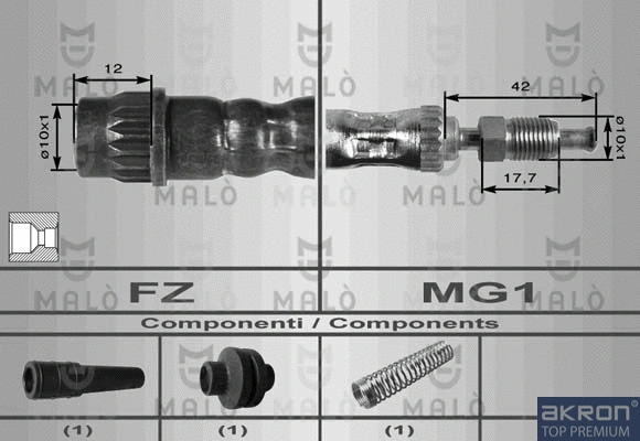 Brake Hose (8569)