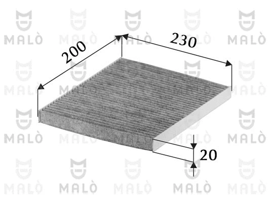 Filter, cabin air (1531842)