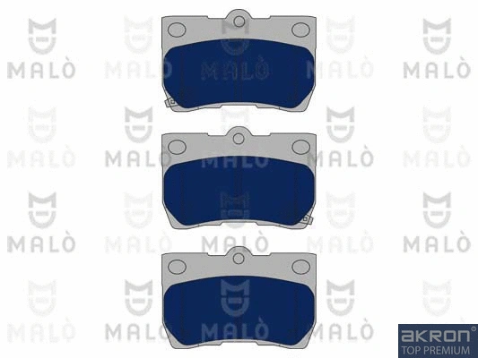 Brake Pad Set, disc brake (1051009)