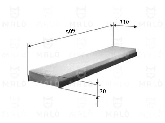 Filter, cabin air (1530071)