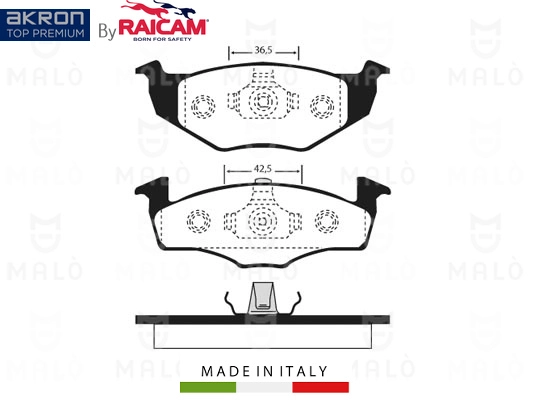 Brake Pad Set, disc brake (28480115)