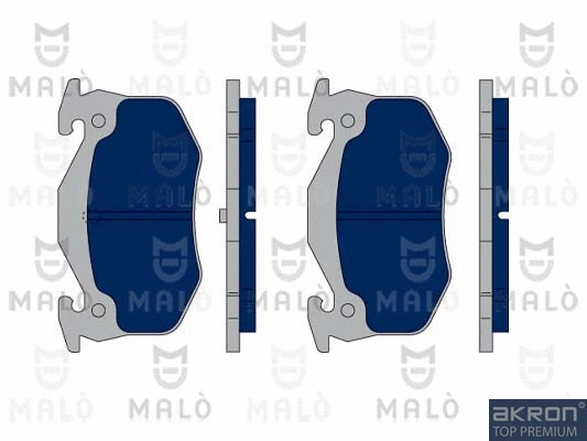 Brake Pad Set, disc brake (1050034)