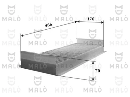 Filter, cabin air (1530852)