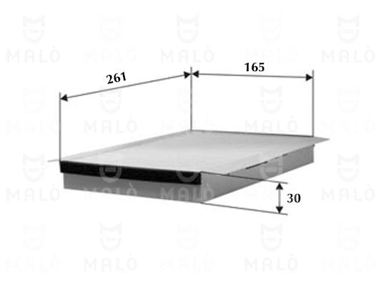 Filter, cabin air (1530741)