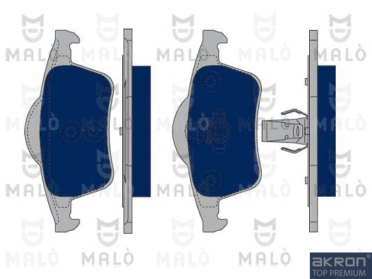 Brake Pad Set, disc brake (1050327)