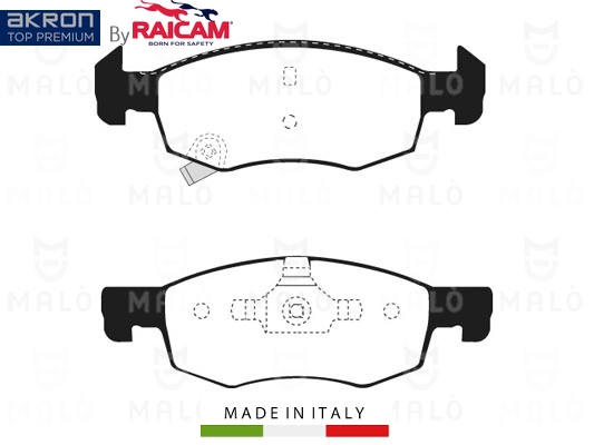 Brake Pad Set, disc brake (28481249OE)