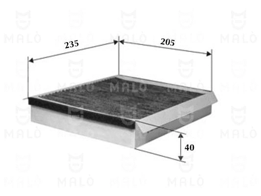 Filter, cabin air (1530762)