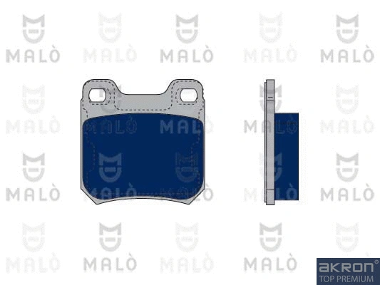 Brake Pad Set, disc brake (1050202)