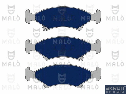 Brake Pad Set, disc brake (1050628)