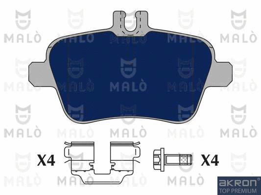 Brake Pad Set, disc brake (1050946)