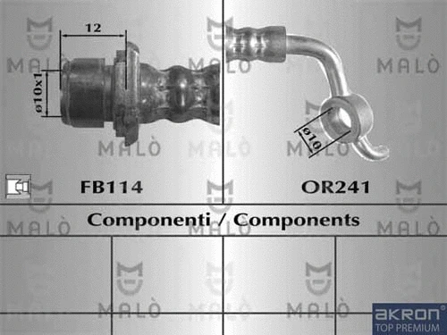 Brake Hose (80652)