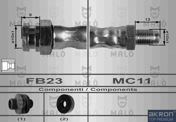Brake Hose (8554)