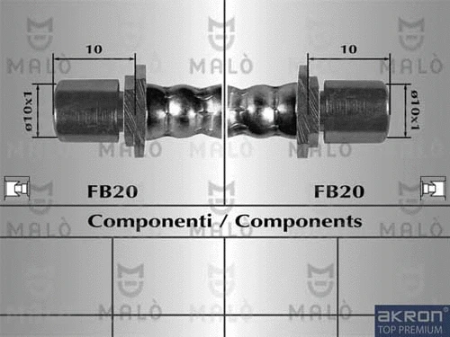 Brake Hose (80135)