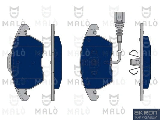 Brake Pad Set, disc brake (1050150)