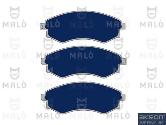 Brake Pad Set, disc brake (1051044)