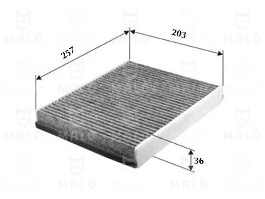 Filter, cabin air (1532272)