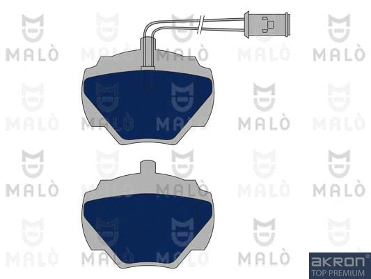 Brake Pad Set, disc brake (1050996)