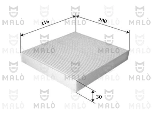 Filter, cabin air (1531491)